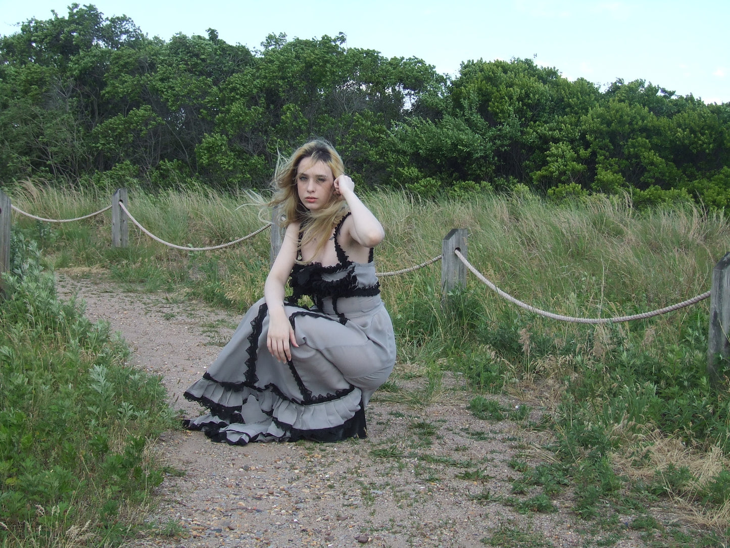 Hooked Empire Dress